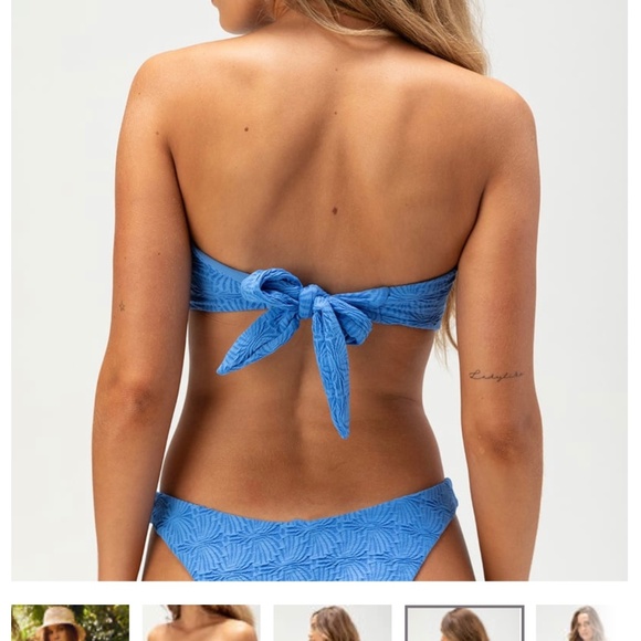 Full Tilt- 2 piece blue bikini. New with tags attached. Super cute! - Picture 3 of 10